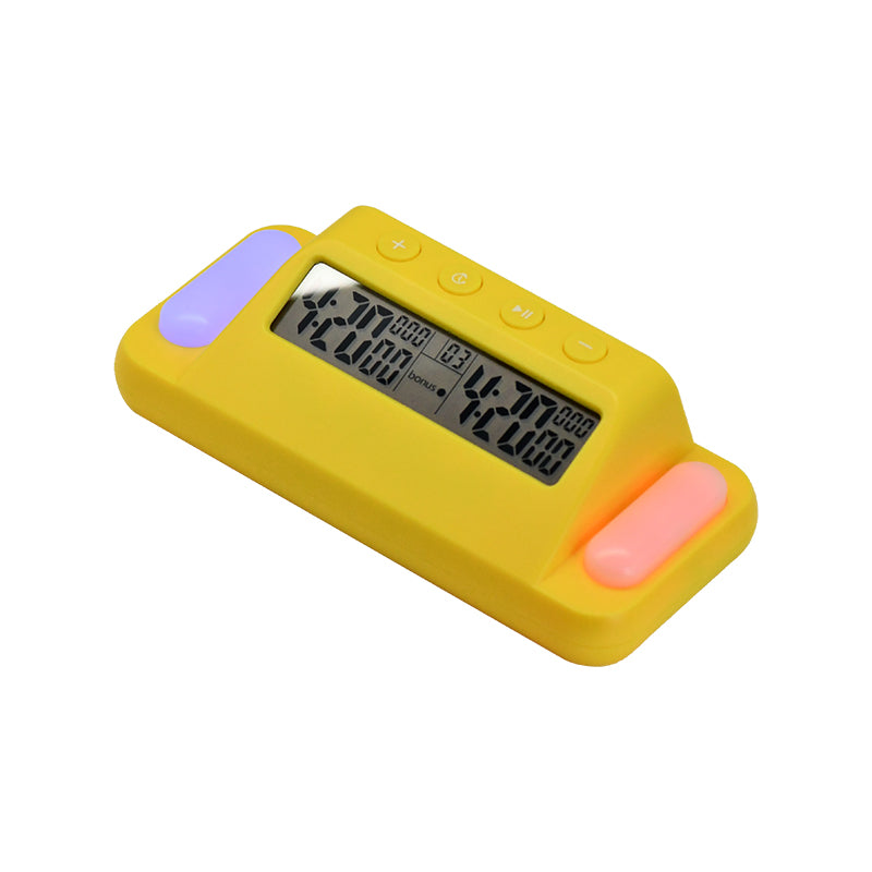 Multifunctional Digital Chess Clock, Professional Timer for Board Games with Basic Time, Plus Time, Second Reading System, Mute Function