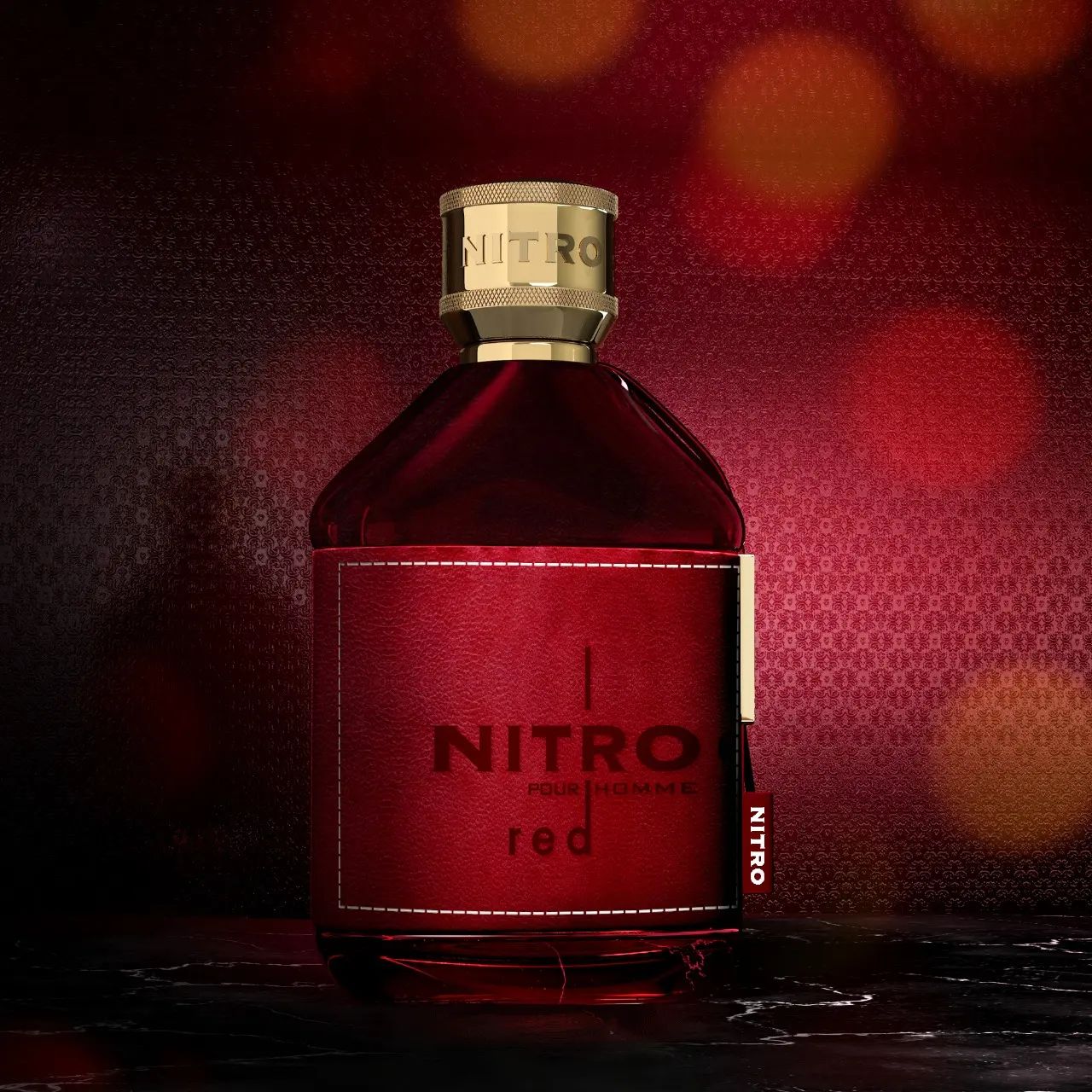 Dumont NITRO RED - 3.4oz - Eau De Parfum - Luxury Perfume for Men - Fruit, Woody, Floral & Masculine Fragrance - Long Lasting Cologne Mist & Body Spray - for Him
