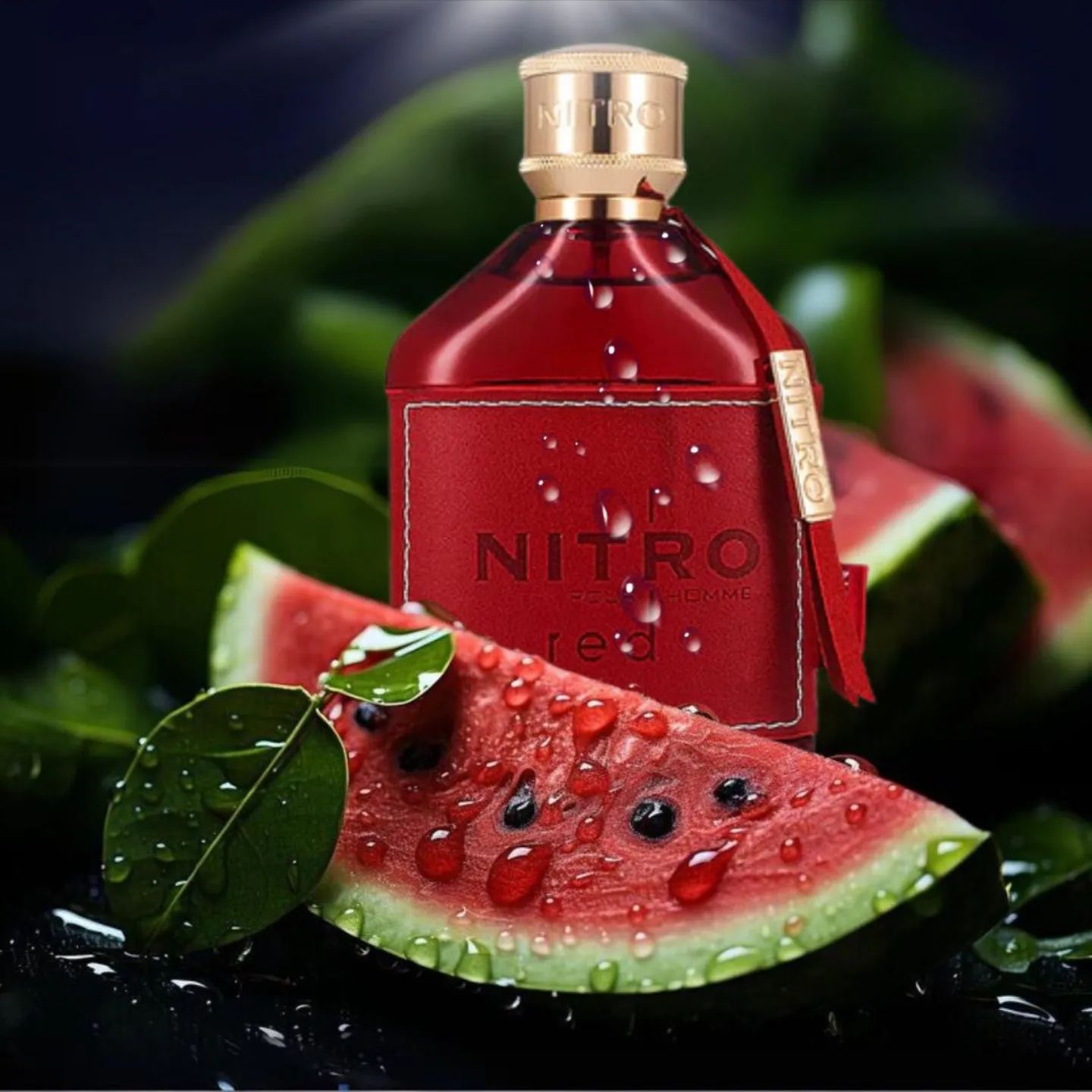 Dumont NITRO RED - 3.4oz - Eau De Parfum - Luxury Perfume for Men - Fruit, Woody, Floral & Masculine Fragrance - Long Lasting Cologne Mist & Body Spray - for Him
