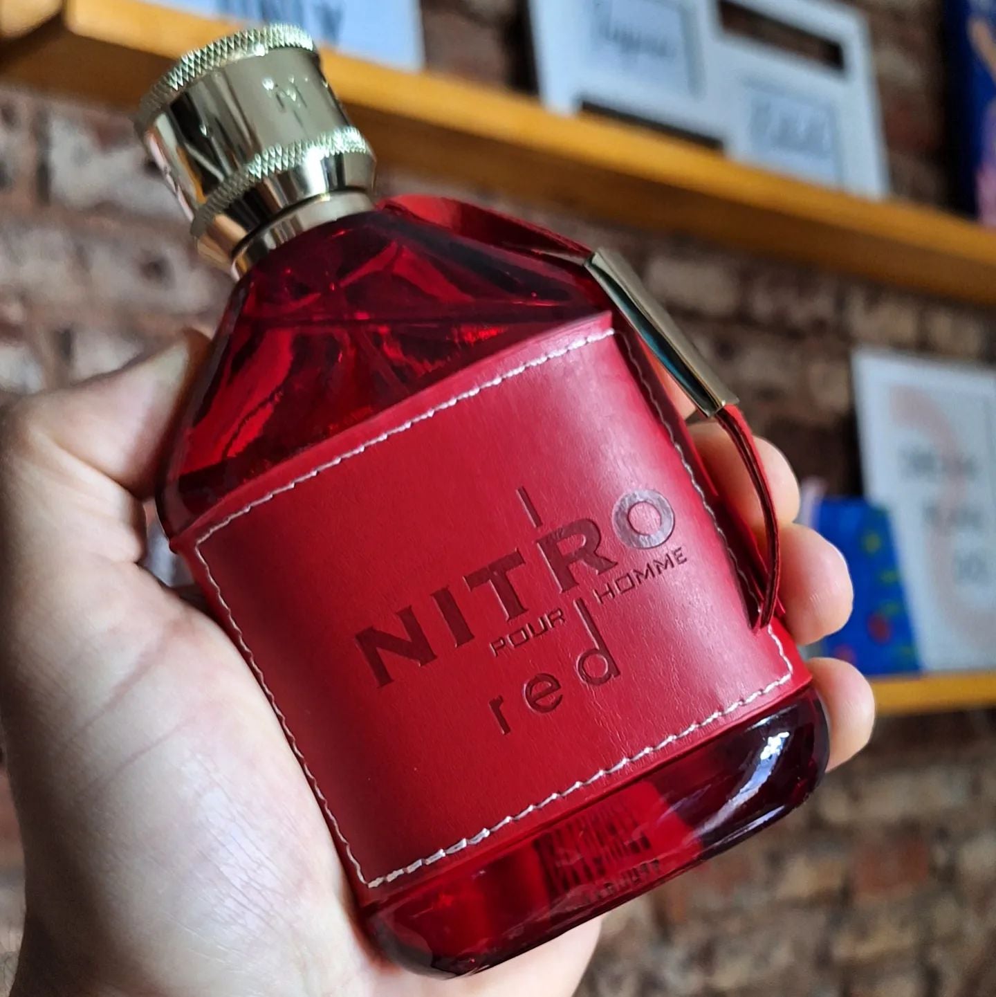 Dumont NITRO RED - 3.4oz - Eau De Parfum - Luxury Perfume for Men - Fruit, Woody, Floral & Masculine Fragrance - Long Lasting Cologne Mist & Body Spray - for Him