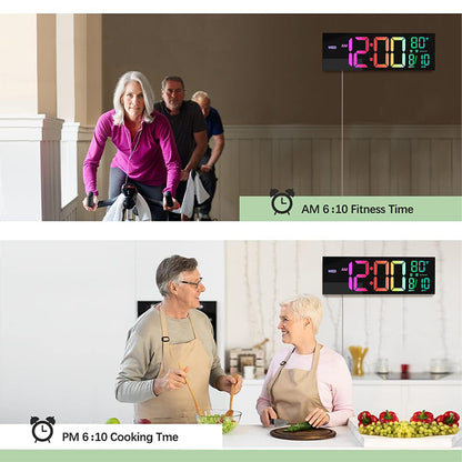 16.2-inch RGB Wall Clock