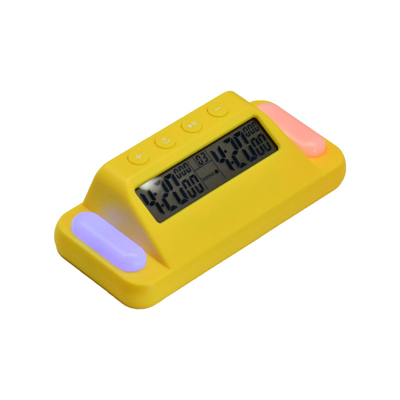 Multifunctional Digital Chess Clock, Professional Timer for Board Games with Basic Time, Plus Time, Second Reading System, Mute Function